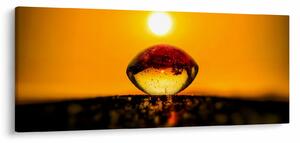 Slika kapljice stakla (120x50 cm)