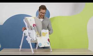 Kinderkraft hranilica Yummy - Grey