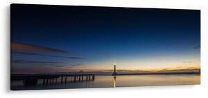 Slika svjetionika u daljini (120x50 cm)
