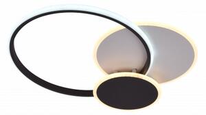 LED stropna svjetiljka 78W bijelo/crno tijelo CCT + daljinski upravljač