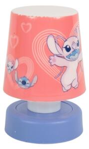 LED dječja noćna lampica LILO & STITCH 11 cm ružičasta