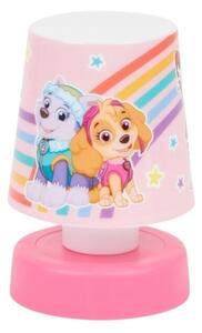 LED dječja noćna lampica PAW PATROL 11 cm ružičasta