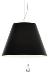 COSTANZA LADY D13E sas VISILICA E27 ALUMINIJ S CRNIM SJENILOM LP1D13GESA0020+LP1D13GE/01001