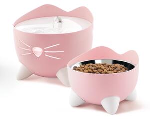 Hagen Catit Pixi Combo Pack fontana i posuda za mačke, roza
