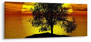 Slika siluete stabla (120x50 cm)