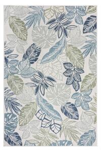 Zeleni/plavi unutarnji i vanjski tepih 160x230 cm Bella Leaf – Flair Rugs