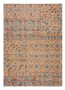 Ručno rađen tepih od mješavine jute u prirodnoj boji 120x170 cm Taylor Patchwork – Flair Rugs