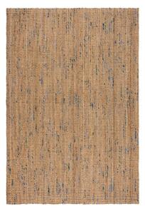 Plavi/u prirodnoj boji ručno rađen juten tepih 160x230 cm Jute Boucle Blue – Flair Rugs