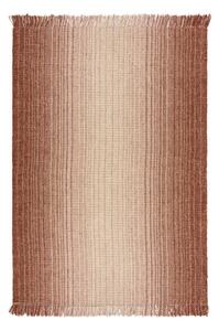 Crveni obostrani/ručno rađen tepih od mješavine jute 120x170 cm Jute Ombre Red – Flair Rugs