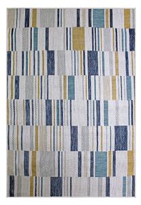 Žuti /plavi unutarnji i vanjski tepih 120x170 cm Rosco Geo – Flair Rugs