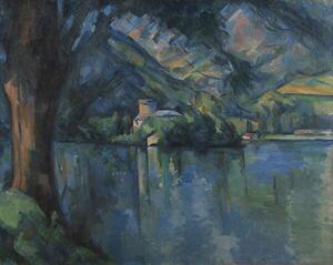 Reprodukcija Lac d'Annecy, Cezanne, Paul