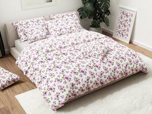 Pamučna posteljina ROSE DREAM bijela Dimenzije posteljine: 70 x 90 cm | 140 x 200 cm