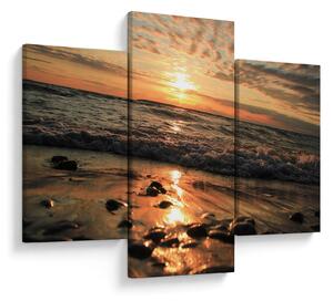 Slika - Zalazak sunca na oceanu (90x60 cm)
