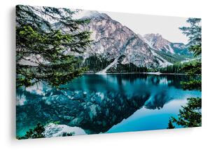 Slika jezera u Alpama (90x60 cm)