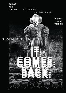Umjetnički plakat IT - Sometimes It Comes Back, (26.7 x 40 cm)