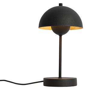 Retro stolna lampa crna sa zlatom - Magnax Mini