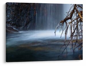 Slika zimske lagune (70x50 cm)