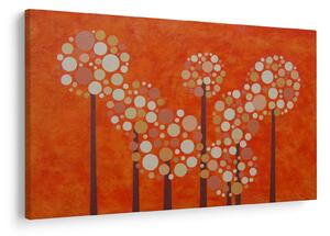Slika - Narančasta šuma (90x60 cm)