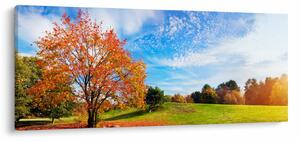 Slika - Jesenski krajolik (120x50 cm)