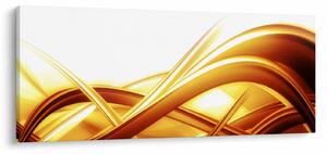 Slika -Žuta apstrakcija (120x50 cm)