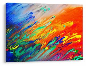 Slika - Apstrakcija u boji (70x50 cm)