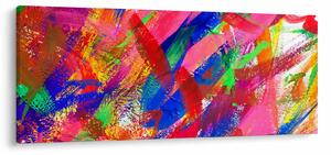 Slika - Apstrakcija u boji (120x50 cm)