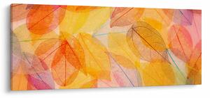 Slika - Pozadina sa jesenskim lišćem (120x50 cm)