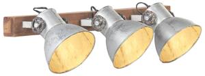 VidaXL Industrijska zidna svjetiljka srebrna 65 x 25 cm E27