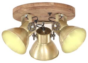 VidaXL Industrijska stropna svjetiljka 25 W mjedena 42 x 27 cm E27