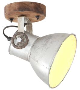 VidaXL Industrijske zidne/stropne svjetiljke 2kom srebrne 20x25 cm E27