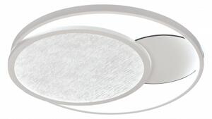 LED stropna svjetiljka 64W bijelo/sivo tijelo CCT + daljinski upravljač