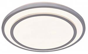 LED stropna svjetiljka 12W bijelo/srebrno tijelo CCT