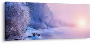 Slika - Smrznuta rijeka (120x50 cm)