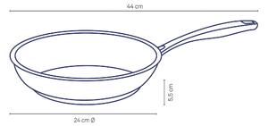 Kela Flavoria tava za prženje od nehrđajućeg čelika, ø 24 cm