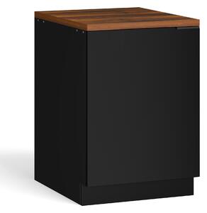 Blumfeldt WoodVista donji ormarić za sudoper, Robustan, Soft-Close ovjes, Aluminijske ručke