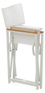 Bijela metalna vrtna stolica Llado - Kave Home