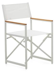 Bijela metalna vrtna stolica Llado - Kave Home