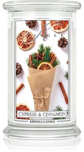 Kringle Candle Cypress & Cinnamon mirisna svijeća 624 g