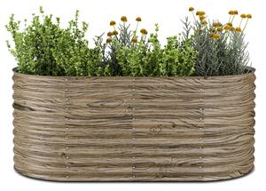 Blumfeldt High Grow povišeni krevet, 1169 L, Ergonomski, Otporan na vremenske uvjete, Ovalni