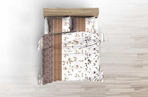 Pamučna posteljina NATYS bijela hotelski džep Dimenzije posteljine: 70 x 90 cm | 140 x 200 cm