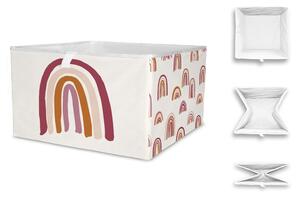 Dječja kutija za pohranu od tkanine Magic Rainbow - Butter Kings