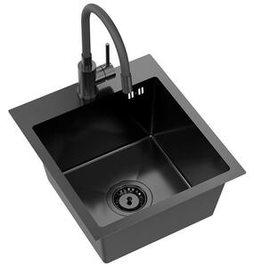 Čelični sudoper LUKE 90 Black