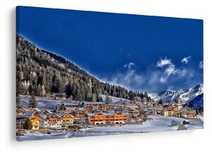 Slika - Planinski grad (90x60 cm)