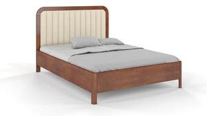 Svijetlo smeđi bračni krevet od bukovog drva Skandica Visby Modena, 160 x 200 cm
