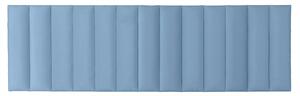 Tapecirana zidna ploča FRAME KRONOS 15x60 cm Boja: Svijetlo plava