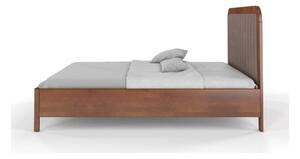 Black Friday - Karamel smeđi bračni krevet od bukovog drva Skandica Visby Modena, 180 x 200 cm