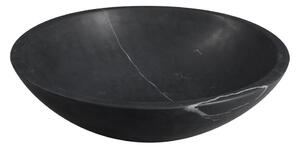 Crni keramički umivaonik Sapho Blok, ø 40 cm