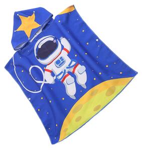 Dječje pončo GALAXIO plavo Dimenzije: 60 x 120 cm