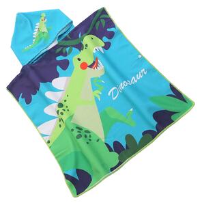 Dječje pončo DINOSAUR šareno Dimenzije: 60 x 120 cm