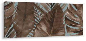 Slika - Palmino lišće, akvarel (120x50 cm)